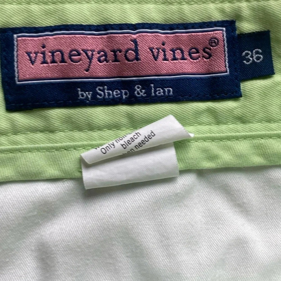 VINEYARD VINES MENS SHORTS BOTTOMS SUMMER GREEN CASUAL BEACH MEN POOL SIZE 36 - Picture 3 of 3